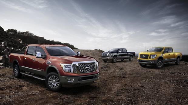 Nissan prices Titan pickup truck for Canada