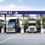 Free Coffee and Sandwiches for Truck Drivers During National Trucking Week at Irving
