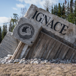 Ignace, Ontario, at the center of concerns about the nuclear waste storage project and transportation along Highways 11 and 17.