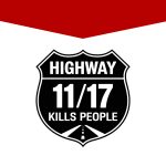 Highway 11/17 Kills people logo