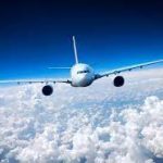 Image showing an airplane flying, symbolizing the unpaid work in transportation industry.