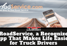 4RoadService, a Recognized App That Makes Life Easier for Truck Drivers Promotional banner for 4RoadService.com featuring the text “The Fast Way to Find Road Service” and “4RoadService, a Recognized App That Makes Life Easier for Truck Drivers.”