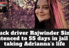 Truck Driver Rajwinder Singh Sentenced to 55 days in jail for taking Adrianna’s life Truck driver Rajwinder Singh sentenced to 55 days in jail for taking Adrianna’s life (picture : Adrianna McCauley)