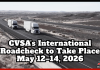 CVSA’s International Roadcheck to Take Place May 12–14, 2026 Text : CVSA’s International Roadcheck to Take Place May 12–14, 2026. Image : two heavy trucks on an highway.