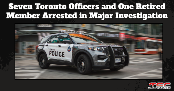 Seven Toronto Officers and One Retired Member Arrested in Major Investigation (Photo : Toronto Police Car, from FACEBOOK)